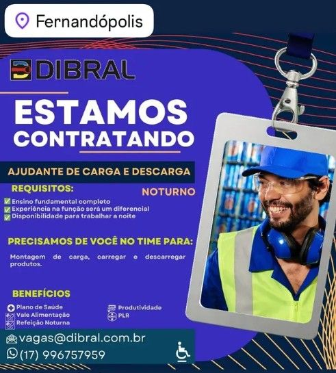 AJUDANTE DE CARGA E DESCARGA